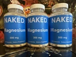 3X Sealed Naked Nutrition Magnesium 300MG Dietary Supplement 120 Capsule Bb 9/27. Fixed Price $34.99.