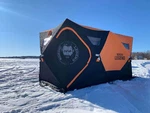 Nordic Legend Aurora Double Hub 6 Person Tent Ice Fishing Shelter. Fixed Price $499.99.