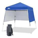 Eagle Peak 8X8 Aluminum Super-lightweight Slant Leg Pop Canopy With Sidewalls. Fixed Price $129.99.