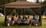 10'X15' Pop Up Gazebo Screen Tent Outdoor Garden Patio Canopy With 4 Sandbags. Fixed Price $169.99.