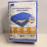 Mattsafe King Mattress Moving Storage Bag Heavy Duty Tarp W/ Handles & Zipper. Fixed Price $29.99.