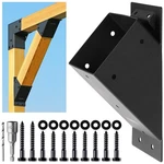 2PCS 45 Degree Support Brackets, 4X4 (actual 3.5''X3.5'') Pergola Angle.... Fixed Price $61.58.