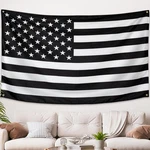 Whgj Black And White American Tapestry Usa Vintage Flag, 60 X 40. Fixed Price $21.07.