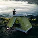 1-2 Person Pyramid Tent- Rain Fly & Carry Bag- Easy Set Up-great For Camping New. Fixed Price $69.98.