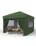 Harmonyhealth 10X10 Pop Up Canopy Tent Outdoor With 4 Removable Sidewa.... Fixed Price $278.39.