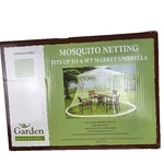 Garden Essentials Mosquito Netting Fits Umbrella Camping Patio Deck Nwt. Fixed Price $41.00.