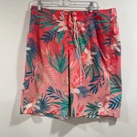 Hollister Epic Flex Stretch Board Shorts Mens 32 Pink Tropical Floral Swim Trunk. Fixed Price $18.99.