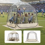 Vevor Pop Up Sports Tent 72X72 In Outdoor Clear Bubble Weather Proof Pod. Fixed Price $109.99.