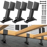4X4 Heavy Duty Roof Riser Brackets Kit 3 Pack, Adjustable Angle Pergola. Fixed Price $106.23.