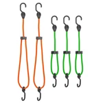 Super Strong Adjustable Bungee Cords With Hooks 5 Pack Heavy Duty Tie Down Strap. Fixed Price $17.84.