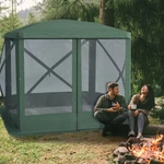 7'X7' Pop Up Camping Canopy Tent With Ventilating Mesh, Carry Bag. Fixed Price $146.99.