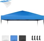 10 Canopy Replacement Top, Pop Up Tent Cover For Straight. Fixed Price $49.99.