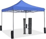 Canopy 10FT Pop Up Heavy Duty Shade Tents Parties Backyard. Fixed Price $82.06.