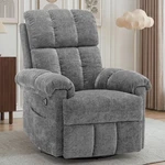 Korser Small Recliners Swivel Rocker Chair With Side Pockets. Fixed Price $199.99.