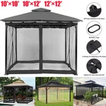 Replacement Mosquito Netting Screen Canopy Mesh Walls For 10' 12' Gazebo. Fixed Price $45.99.