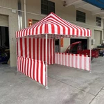 10X10 Pop Carnival Canopy Tent Vendor Booth Sidewall And Half Walls-pickup. Fixed Price $200.00.