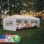 Outdoor Party Tent Pop Up Canopy Detachable Sidewalls Wedding Gazebo Pavilion. Fixed Price $59.99.