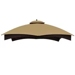 Gazebo Replacement Canopy Top For Allen Roth #GF-12S004B-1 Beige. Fixed Price $114.99.