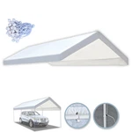 10X20' Carport Replacement Canopy Garage Top Cover Only With Bungees Ball & Edge. Fixed Price $67.00.