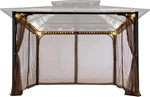 Sunjoy Mosquito Netting With Warm White Led String Lights For 10 X 12FT. Hardtop. Fixed Price $117.00.