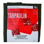 Fox Outdoor Products Canvas Tarp, Size 12' By 20'. Fixed Price $89.00.