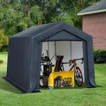 12'X8' Storage Shelter Shed Outdoor Portable Carport Tent Heavy Duty Gazebo. Fixed Price $262.19.