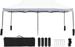 Fdw 10X20 Pop Up Canopy Tent Folding - White. Fixed Price $198.00.