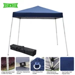 3X3M Pop Up Gazebo Outdoor Camping Party Tent With Carry Bag Blue. Fixed Price $62.90.