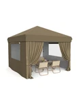 Harmonyhealth 10X10 Pop Up Canopy Tent Outdoor With 4 Removable Sidewa.... Fixed Price $197.67.