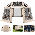 Vevor 13-SIDED Spherical Pop Up Gazebo Screen Tent X Ft For 12-15 Persons. Fixed Price $263.99.
