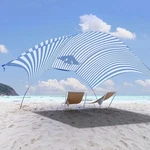 Beach Wind-powered Shade Canopy, Portable Sun Shelter Tent, Upf 50+ Uv Protec.... Fixed Price $125.99.