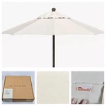 $249 Pottery Barn 6' Round Replacement Umbrella Canopy Sunbrella Natural 994863. Fixed Price $174.99.