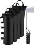 120LBS Extra Large Heavy Duty Canopy Weights Sand Bags For Ez Pop Up Black. Fixed Price $16.09.