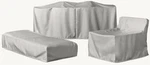 Restoration Hardware Havana Classic Sectional Cover Armless Left Side Panel Only. Fixed Price $49.99.