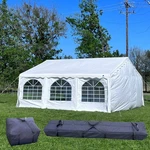 20'X20' (b Model) Budget Pe Party Canopy Tent + (1) Long Bag Short. Fixed Price $499.99.