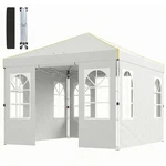 9.6 X Ft Pop Canopy Tent With Sidewalls, One Push Setup, UPF50+ Portable. Fixed Price $155.99.
