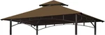 Grill Gazebo Replacement Canopy Top - Wonwon 5X8 Roof Double Tiered Outdo. Fixed Price $59.39.