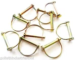 10 Goliath Industrial 3/8" Round Canopy Pto Trailer Hitch Pins RCPTC38 Awning. Fixed Price $17.99.