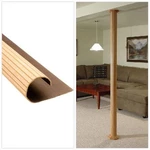 Pole Wrap 96 In. X 12 Oak Basement Support Column Cover Decor Protective. Fixed Price $80.67.