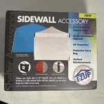 E-z Up Sidewall Fits Angled Leg 10'FEET Royal Blue Canopy SW3RB10ALGY Dome/vista. Fixed Price $12.50.