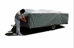 Adco Premium Pop Up Folding Camper Cover 14'1 To 16'FT. 192" Length X 85" Width. Fixed Price $179.99.
