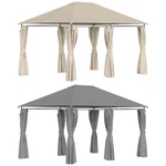 Outsunny 13' X 10' Steel Outdoor Patio Gazebo Pavilion Canopy Tent. Fixed Price $169.99.