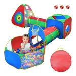 New 5PCS Kids Ball Pit Tents, 2 Crawl Tunnels & For Indoor/outdoor. Fixed Price $47.35.