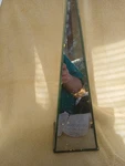 Glass Light Up Pyramid Gkass And Mirror Battery Operated No Maker.. Fixed Price $15.00.