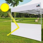 Eurmax Sunwall For 10X10 Pop Up Tent Canopy Half Walls 2 Pack Sidewall Only. Fixed Price $32.86.