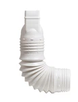 Flex-a-spout ADP53129 White Durable Downspout Adapter 4 3.75 In.. Fixed Price $11.84.