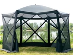 Pop Up Gazebo Screen House 11.5 X Ft Tent Camping Black 80192 Portable 8-10 Ever. Fixed Price $259.99.