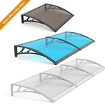 Window Awning Canopy For Doorways Patio Balcony Shade Polycarbonate Sheet. Fixed Price $349.99.