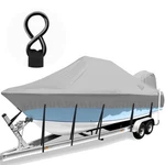 Cerumute Waterproof Center Console Boat Cover With Metal Buckle 17-19FT, Heav.... Fixed Price $144.80.