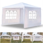 3X3M Three Sides Portable Outdoor Tent Wedding Party Waterproof Sun Shade Canopy. Fixed Price $50.99.
